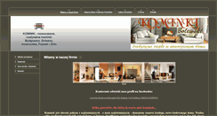 Desktop Screenshot of kominkibudmar.pl